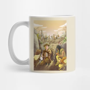 Buffalo Bill And Standing Buffalo Mug